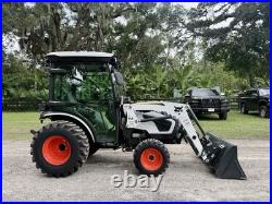 2023 Bobcat Ct2540 Compact Tractor 4x4 Enclosed A/c Cab Only 112 Hours