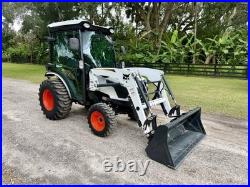 2023 Bobcat Ct2540 Compact Tractor 4x4 Enclosed A/c Cab Only 112 Hours