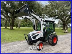 2023 Bobcat Ct2540 Compact Tractor 4x4 Enclosed A/c Cab Only 112 Hours