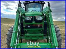 2023 John Deere 6145m Tractor, Loader, 1625 Hrs, Hvac, 4wd, Powershift, 145 HP