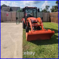 2023 KUBOTA LX2610 Tractor Front Loader, Backhoe, Full Cab/heat&air, 200 Hrs 2023 KUBOTA LX2610 Tractor Front Loader, Backhoe, Full Cab/heat&air, 200 Hrs