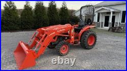 2023 Kubota L3302 Tractor With La526 Loader 4x4 Hydrostatic Low Hr Machine