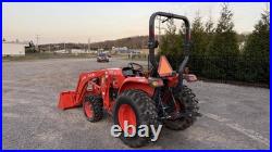 2023 Kubota L3302 Tractor With La526 Loader 4x4 Hydrostatic Low Hr Machine