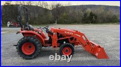 2023 Kubota L3302 Tractor With La526 Loader 4x4 Hydrostatic Low Hr Machine