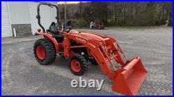 2023 Kubota L3302 Tractor With La526 Loader 4x4 Hydrostatic Low Hr Machine