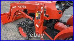 2023 Kubota L3302 Tractor With La526 Loader 4x4 Hydrostatic Low Hr Machine