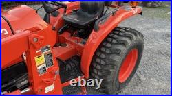 2023 Kubota L3302 Tractor With La526 Loader 4x4 Hydrostatic Low Hr Machine