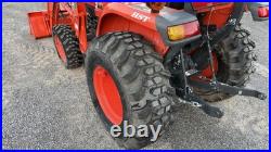 2023 Kubota L3302 Tractor With La526 Loader 4x4 Hydrostatic Low Hr Machine
