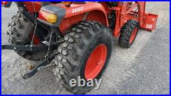 2023 Kubota L3302 Tractor With La526 Loader 4x4 Hydrostatic Low Hr Machine