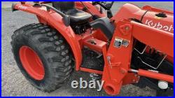 2023 Kubota L3302 Tractor With La526 Loader 4x4 Hydrostatic Low Hr Machine