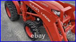 2023 Kubota L3302 Tractor With La526 Loader 4x4 Hydrostatic Low Hr Machine