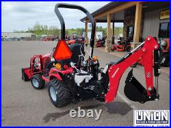2023 Mahindra EMAX 20S 19HP HST 4WD Sub-Compact Tractor withLoader & Backhoe New