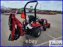 2023 Mahindra EMAX 20S 19HP HST 4WD Sub-Compact Tractor withLoader & Backhoe New