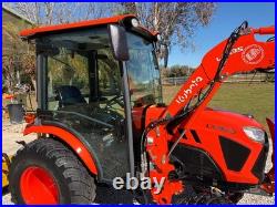 2024 Kubota Lx2620 Cab Series Cold A/c 2024 Kubota Lx2620 Cab Series Cold A/c