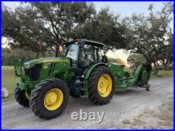 2025 John Deere 6135e Tractor Loaded 24 Speed Under Warranty -only 54 Hrs