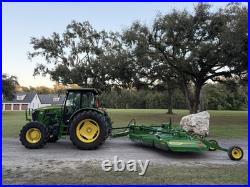 2025 John Deere 6135e Tractor Loaded 24 Speed Under Warranty -only 54 Hrs