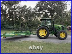 2025 John Deere 6135e Tractor Loaded 24 Speed Under Warranty -only 54 Hrs