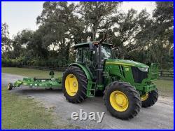 2025 John Deere 6135e Tractor Loaded 24 Speed Under Warranty -only 54 Hrs