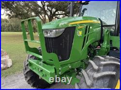 2025 John Deere 6135e Tractor Loaded 24 Speed Under Warranty -only 54 Hrs