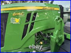 2025 John Deere 6135e Tractor Loaded 24 Speed Under Warranty -only 54 Hrs