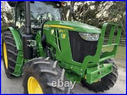 2025 John Deere 6135e Tractor Loaded 24 Speed Under Warranty -only 54 Hrs