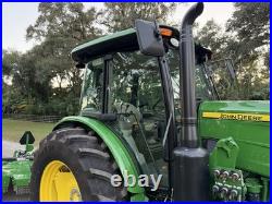 2025 John Deere 6135e Tractor Loaded 24 Speed Under Warranty -only 54 Hrs