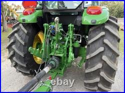 2025 John Deere 6135e Tractor Loaded 24 Speed Under Warranty -only 54 Hrs