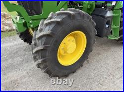 2025 John Deere 6135e Tractor Loaded 24 Speed Under Warranty -only 54 Hrs