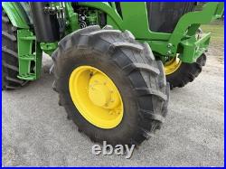 2025 John Deere 6135e Tractor Loaded 24 Speed Under Warranty -only 54 Hrs