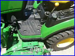 24 HP 4x4 John Deere 1025R Loader Mower Tractor 4WD HST Hydrostatic 1026e 1026r