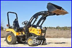 24hp Yanmar SC2400 Compact Tractor with Loader, 4x4, HST Transmission, New Tires