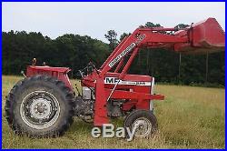 255 Massey Ferguson Tractor With Loader