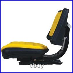 2702200 Universal Seat with Slide Tracks And Mounting Brackets Trapezoid Back