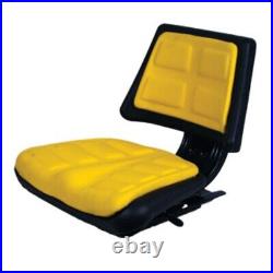 2702200 Universal Seat with Slide Tracks And Mounting Brackets Trapezoid Back
