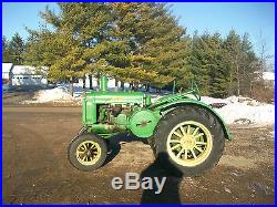 29 John Deere GP Antique Tractor NO RESERVE PTO A B G H D R farmall allis oliver