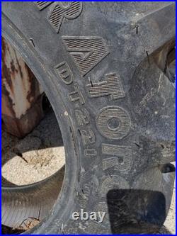 2 Goodyear 7-16 Duratorque DT221 tractor tires-BRAND NEW