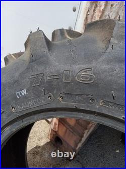 2 Goodyear 7-16 Duratorque DT221 tractor tires-BRAND NEW