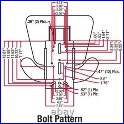 2 Pack Yellow Universal Tractor Seats Fits Several Models JD Yellow