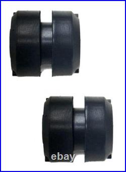 (2) Rubber Isolator Engine Mount for John Deere 6135 Engines 6135HF475 6135HF485