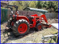 31 hp 2007 Kabota 3130D 4x4 Tractor