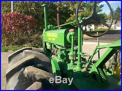 37John deere Unstyled A Antique Tractor NO RESERVE ROUND SPOKES B G H D farmall