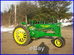 38 John Deere Unstyled B Antique Show Tractor NO RESERVE Spokes farmall oliver