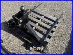 3 Point Bale Spear With Gooseneck Ball