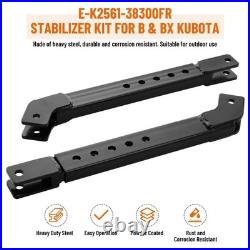 3 Point Stabilizer Kit Telescoping for Kubota BX Tractors K2561-38300 Polished