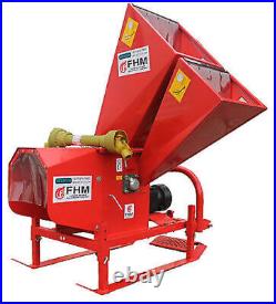 3dia Wood Chipper& 1dia. Shedder Cat. I 3pt 16HP+ Rated (FH-ECO19)