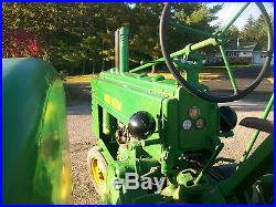 46 John Deere B Antique Tractor Long Hood NO RESERVE A G M H D L farmall oliver