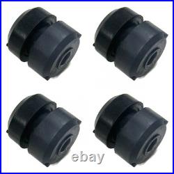 (4) Rubber Isolator Engine Mount for John Deere 6076 Engines 6076TRW30 6076TRW31
