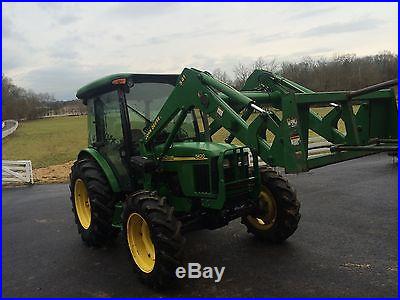 5420 John Deere tractor 4 WD, Cab, Heat and air