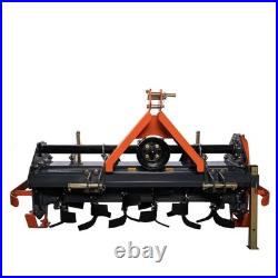 55 3-Point Hitch Rotary Tiller, 30-40 HP Compact Tractor