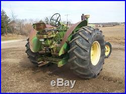 58 John Deere 830 Diesel Antique Tractor NO RESERVE Big Rubber 80 820 R Farmall